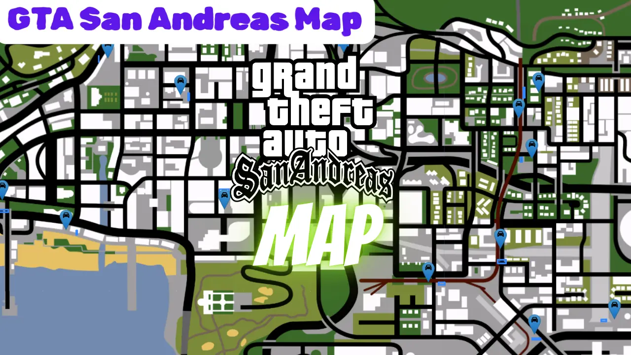 San Andreas Map